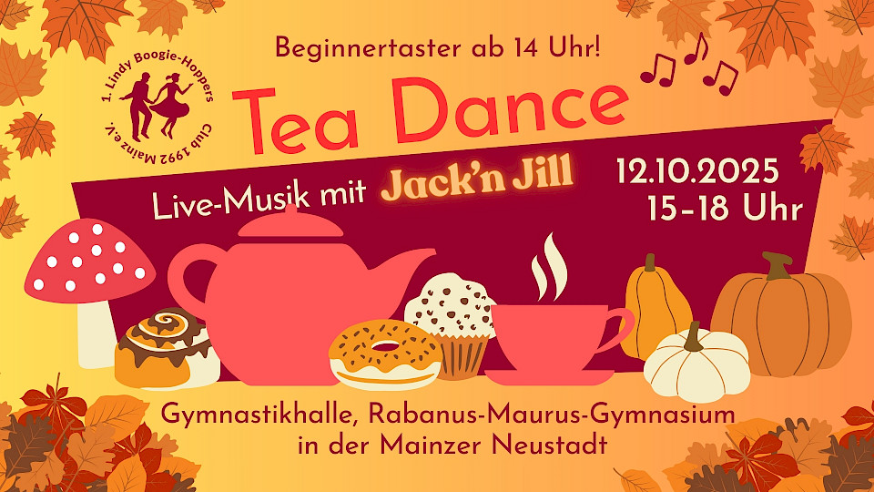 Tea Dance und Live-Musik mit Jack'n Jill